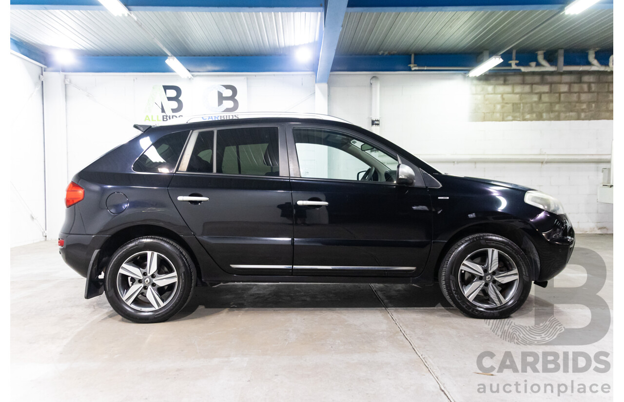 09/2014 Renault Koleos Bose (FWD) H45 Phase III 4d Wagon Black 2.5L