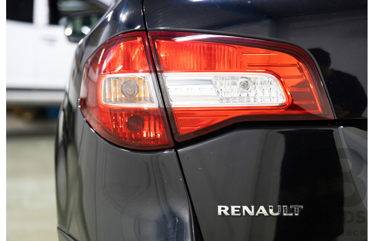 09/2014 Renault Koleos Bose (FWD) H45 Phase III 4d Wagon Black 2.5L