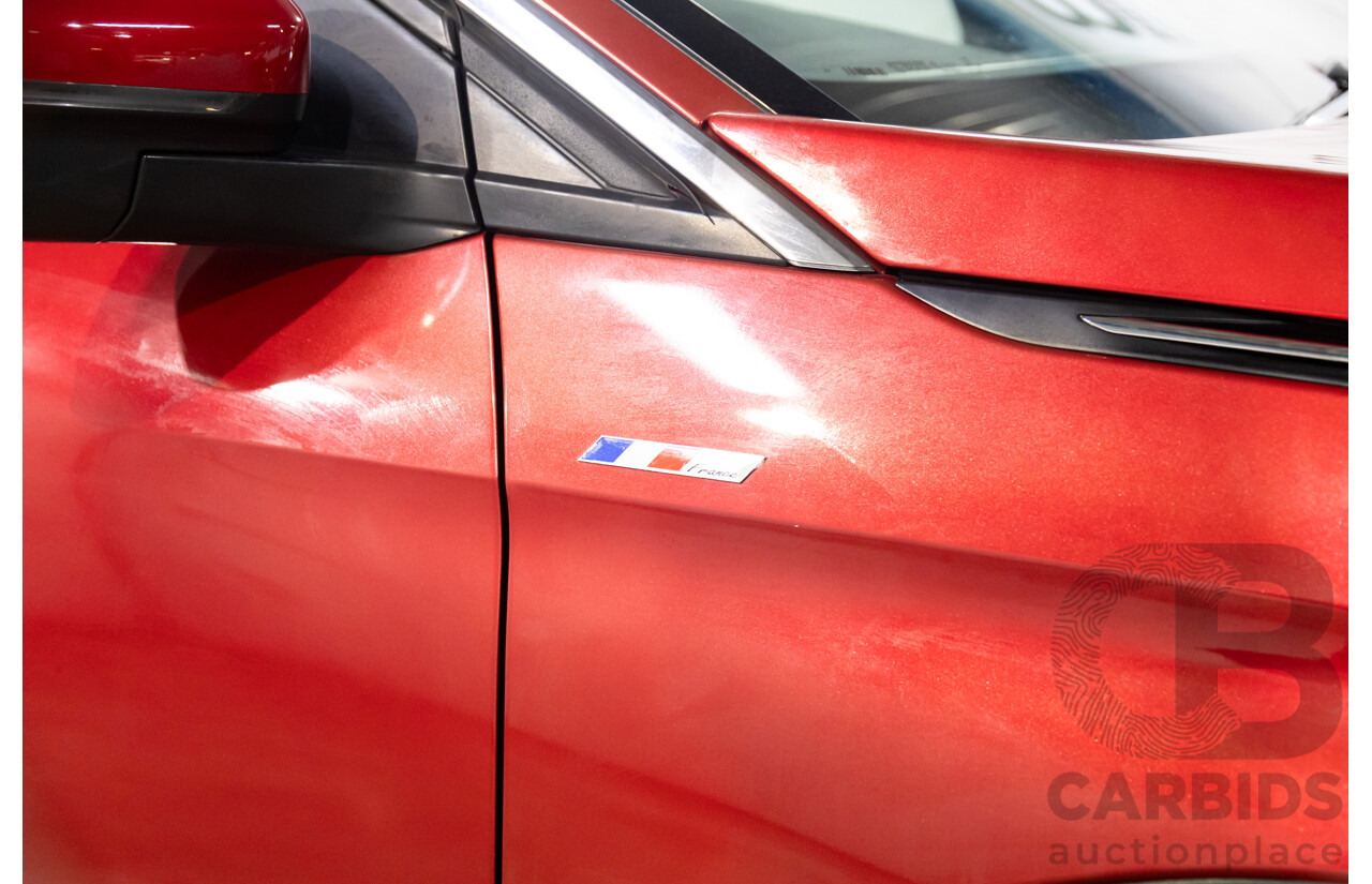 08/2017 Peugeot 3008 Allure (FWD) P84 4d Wagon Ultimate Red Metallic Turbo 1.6L