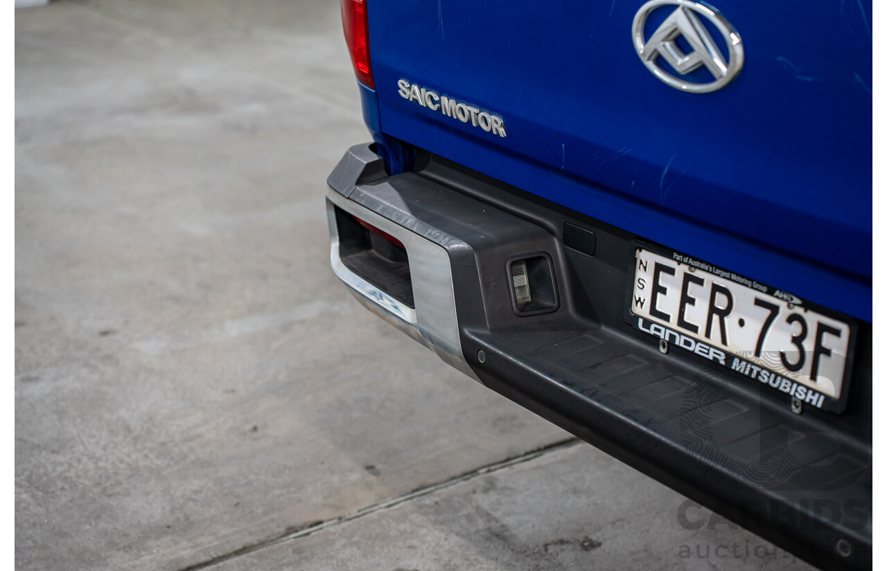 11/2019 LDV T60 Luxe (4x4) SK8C Double Cab Utility Jewel Blue Metallic Turbo Diesel 2.8L