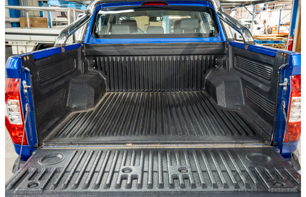 11/2019 LDV T60 Luxe (4x4) SK8C Double Cab Utility Jewel Blue Metallic Turbo Diesel 2.8L