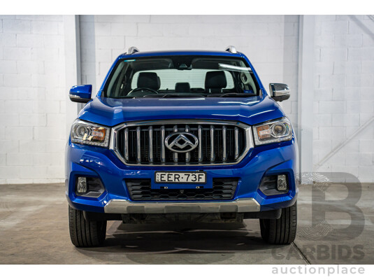1661293 · 11/2019 LDV T60 Luxe (4x4) SK8C Double Cab Utility Jewel Blue Metallic Turbo Diesel 2.8L