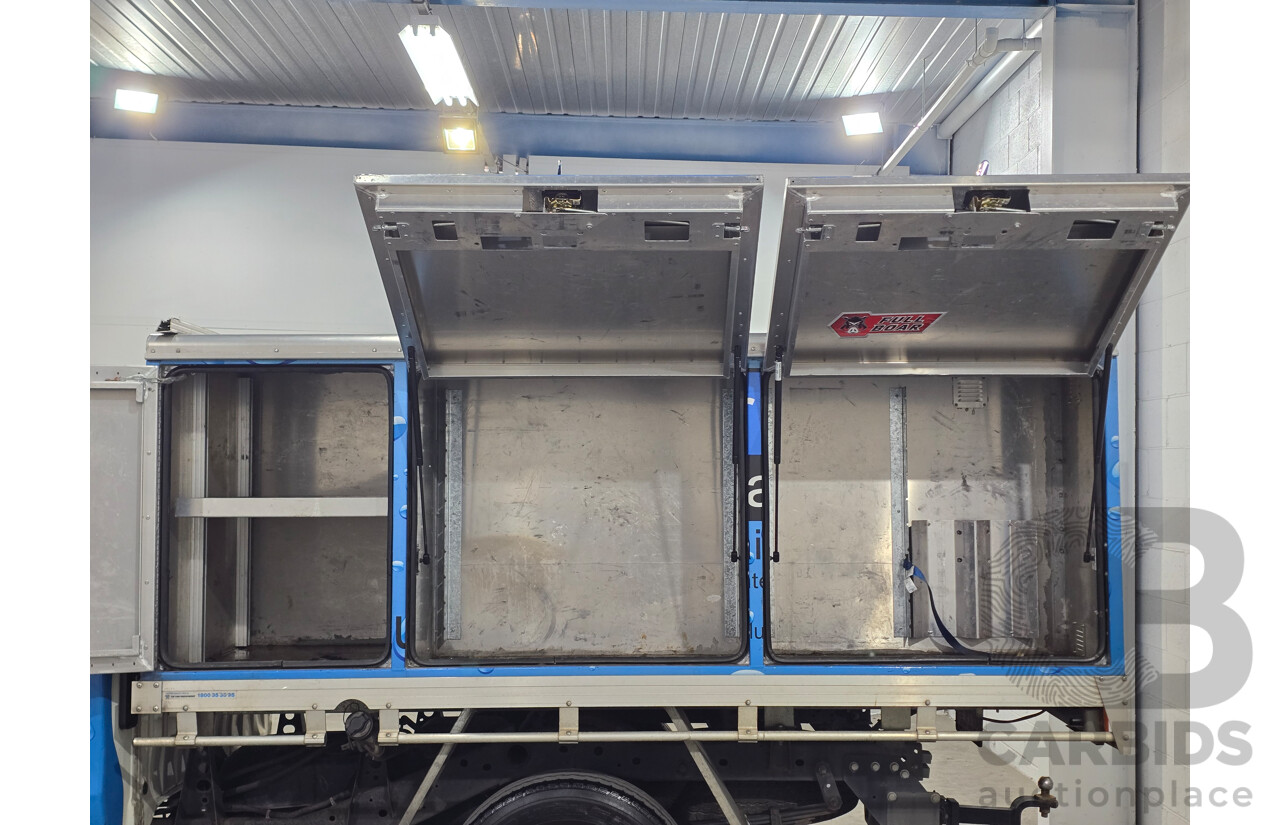 04/2021 Mitsubishi Triton GLX MR MY21 2d Cab Chassis White / Wrapped Turbo Diesel 2.4L
