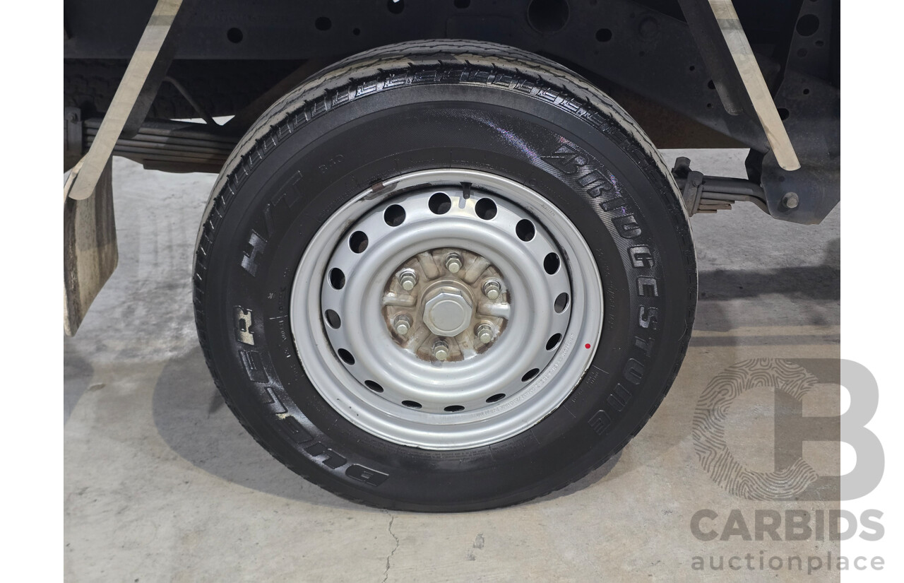 04/2021 Mitsubishi Triton GLX MR MY21 2d Cab Chassis White / Wrapped Turbo Diesel 2.4L