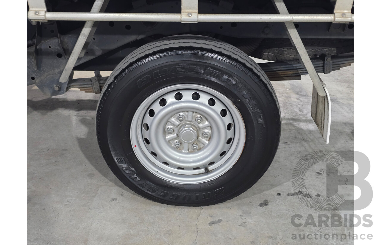 04/2021 Mitsubishi Triton GLX MR MY21 2d Cab Chassis White / Wrapped Turbo Diesel 2.4L