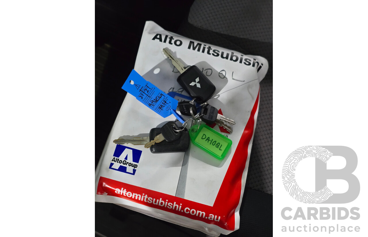 04/2021 Mitsubishi Triton GLX MR MY21 2d Cab Chassis White / Wrapped Turbo Diesel 2.4L