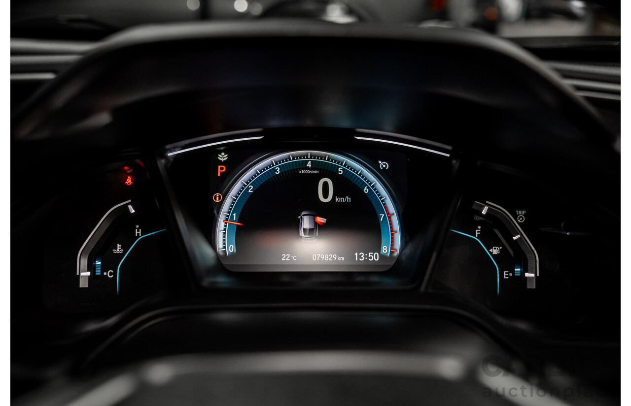 06/2019 Honda Civic Luxe Limited Edition (FWD) MY19 5d Hatchback Platinum White Pearl 1.8L