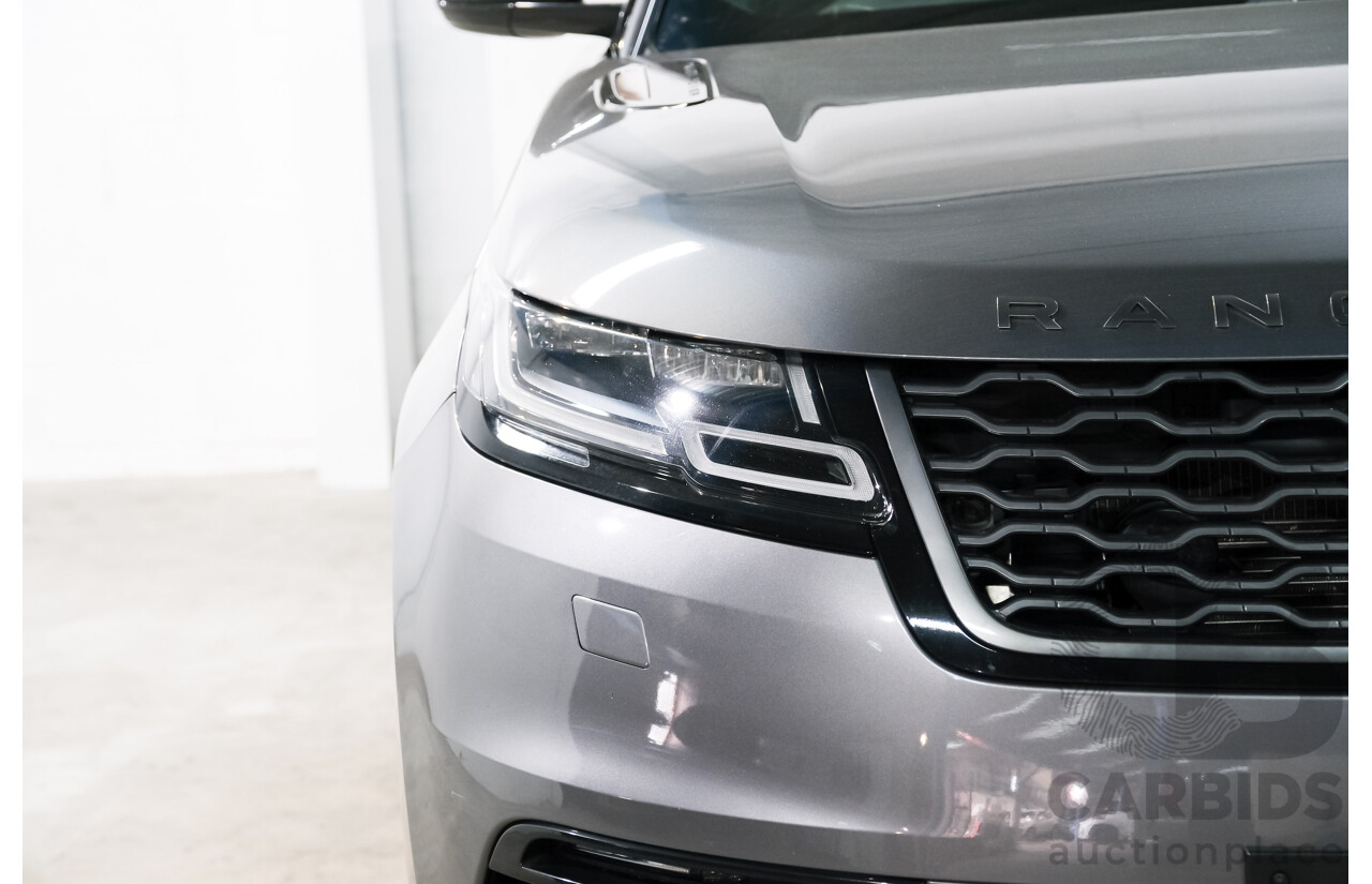 01/2020 Land Rover Range Rover Velar D240 SE (177kW AWD) L560 MY20 4d Wagon Eiger Grey Metallic Turbo Diesel 2.0L