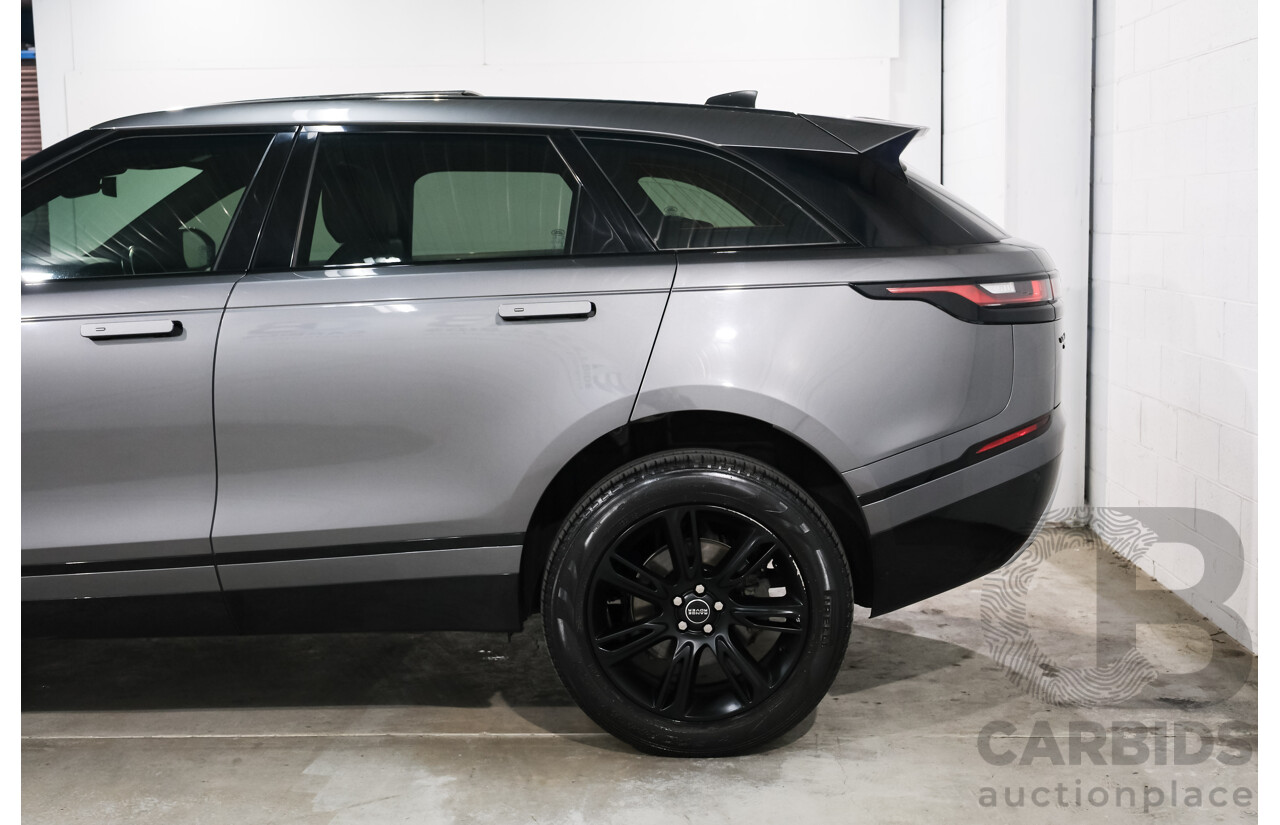 01/2020 Land Rover Range Rover Velar D240 SE (177kW AWD) L560 MY20 4d Wagon Eiger Grey Metallic Turbo Diesel 2.0L