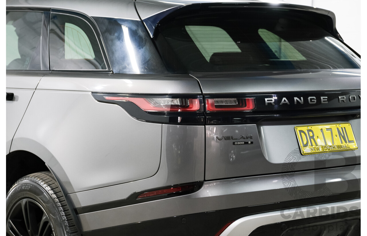 01/2020 Land Rover Range Rover Velar D240 SE (177kW AWD) L560 MY20 4d Wagon Eiger Grey Metallic Turbo Diesel 2.0L