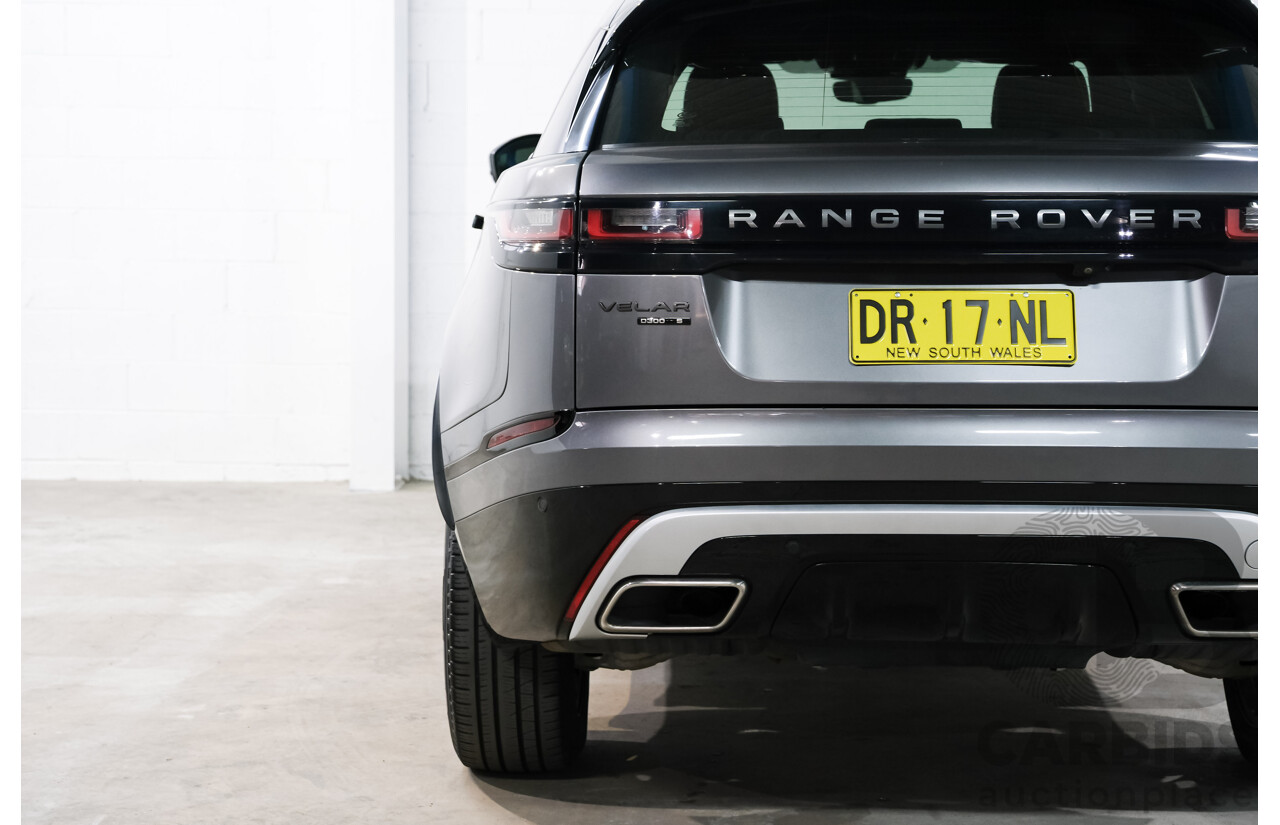 01/2020 Land Rover Range Rover Velar D240 SE (177kW AWD) L560 MY20 4d Wagon Eiger Grey Metallic Turbo Diesel 2.0L