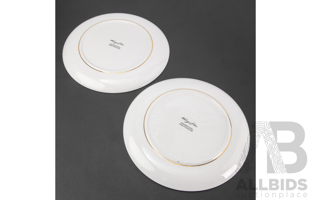 Set of Three Rory Dobner Bone China Plates