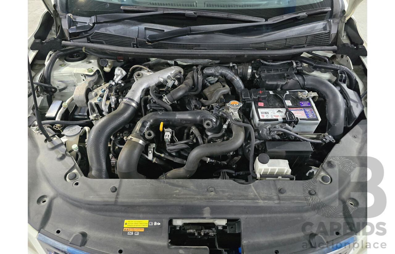 6/2015 Nissan Pulsar SSS B17 Series 2 4d Sedan Ivory Pearl White Turbo 1.6L