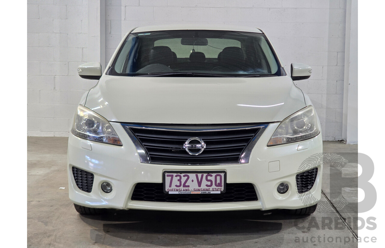 6/2015 Nissan Pulsar SSS B17 Series 2 4d Sedan Ivory Pearl White Turbo 1.6L