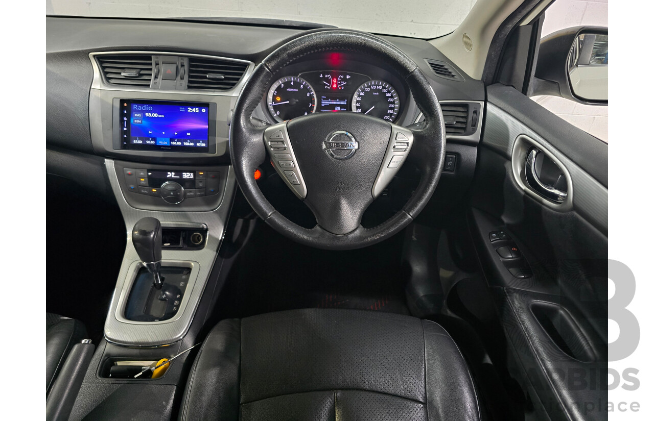 6/2015 Nissan Pulsar SSS B17 Series 2 4d Sedan Ivory Pearl White Turbo 1.6L