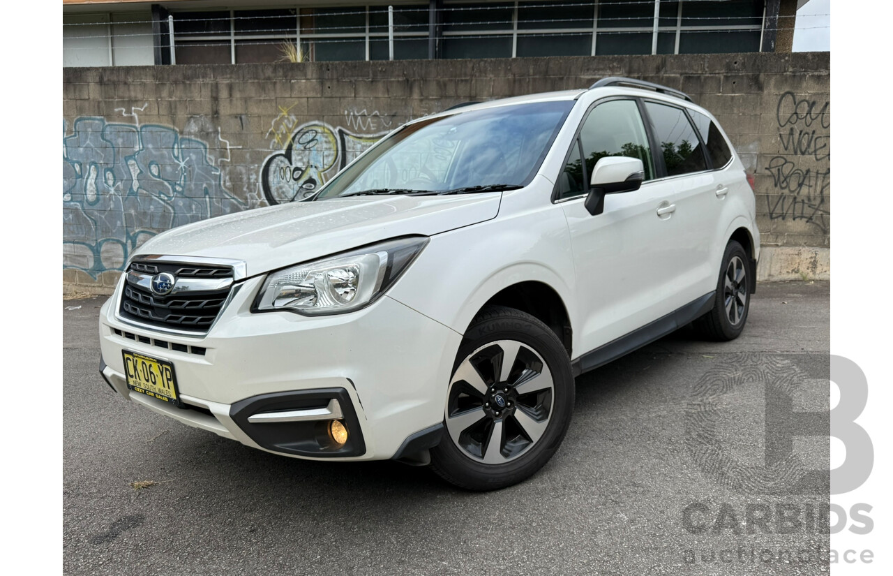 04/2017 Subaru Forester 2.0i-L AWD MY17 4D Wagon White 2.0L