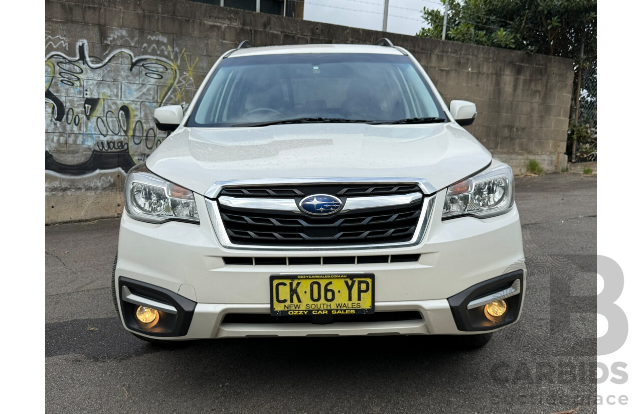 04/2017 Subaru Forester 2.0i-L AWD MY17 4D Wagon White 2.0L
