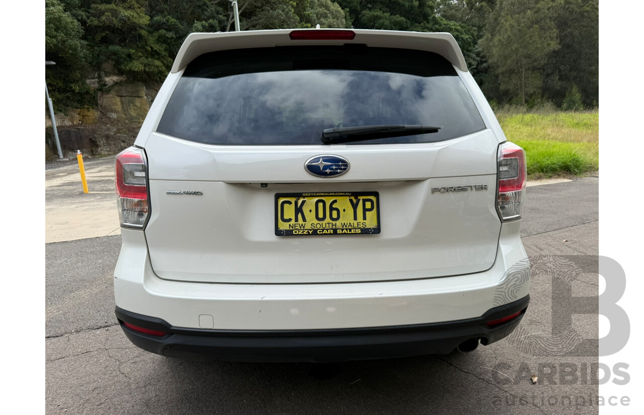 04/2017 Subaru Forester 2.0i-L AWD MY17 4D Wagon White 2.0L