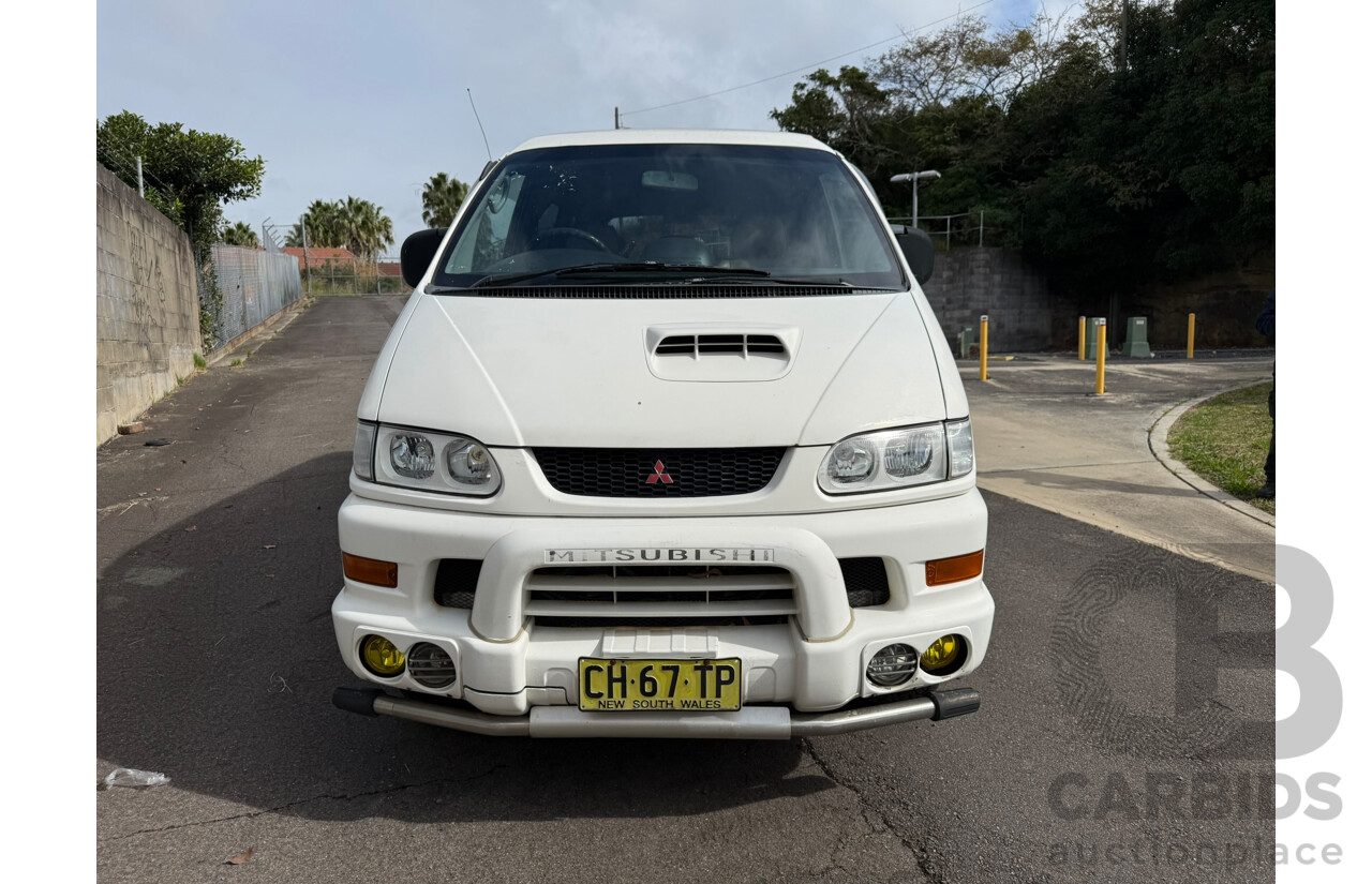03/2000 Mitsubishi Delica Chamonix (Spacegear) 4d Wagon White Turbo Diesel 2.8L - 5/08 Import