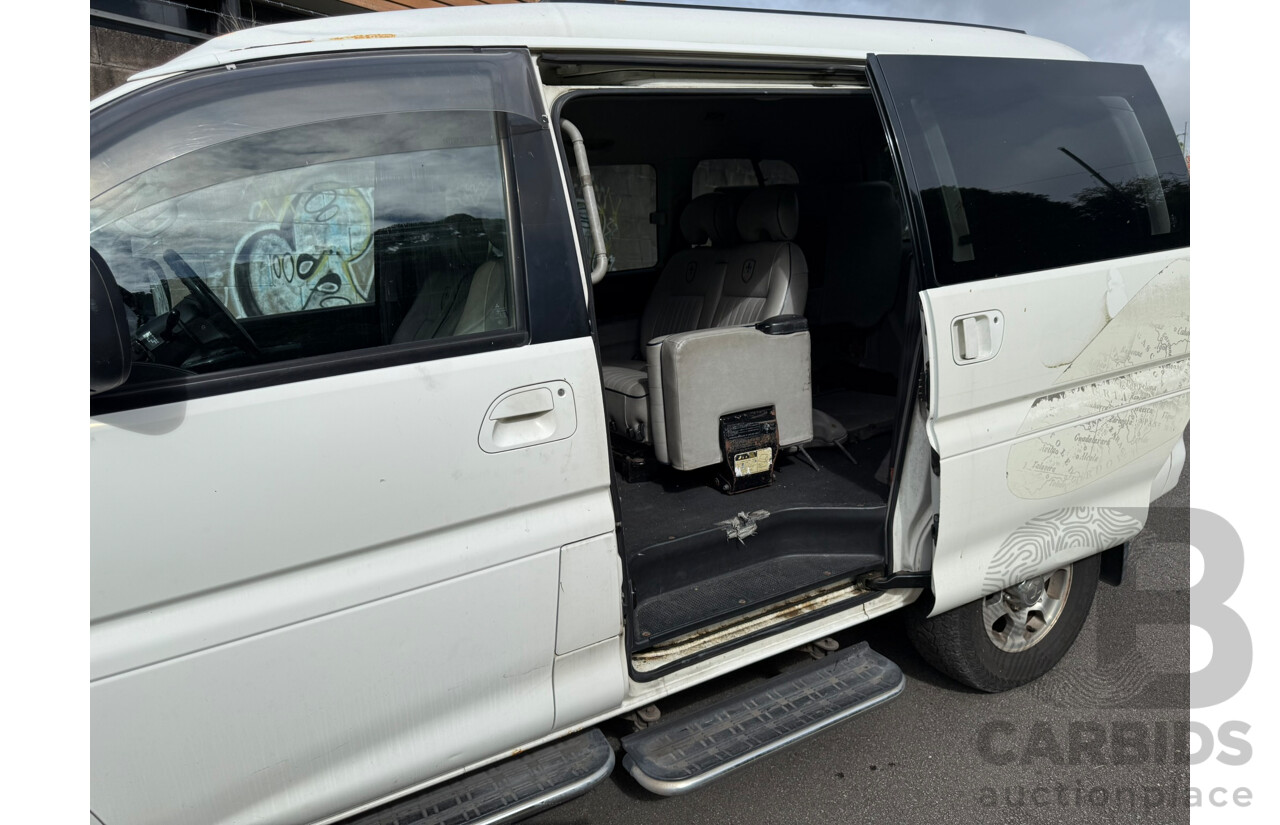 03/2000 Mitsubishi Delica Chamonix (Spacegear) 4d Wagon White Turbo Diesel 2.8L - 5/08 Import