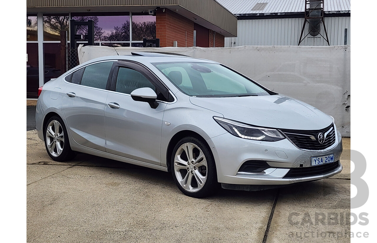 12/2018 HOLDEN ASTRA LTZ (5YR) BL MY18 4D sedan Silver 1.4L Turbo