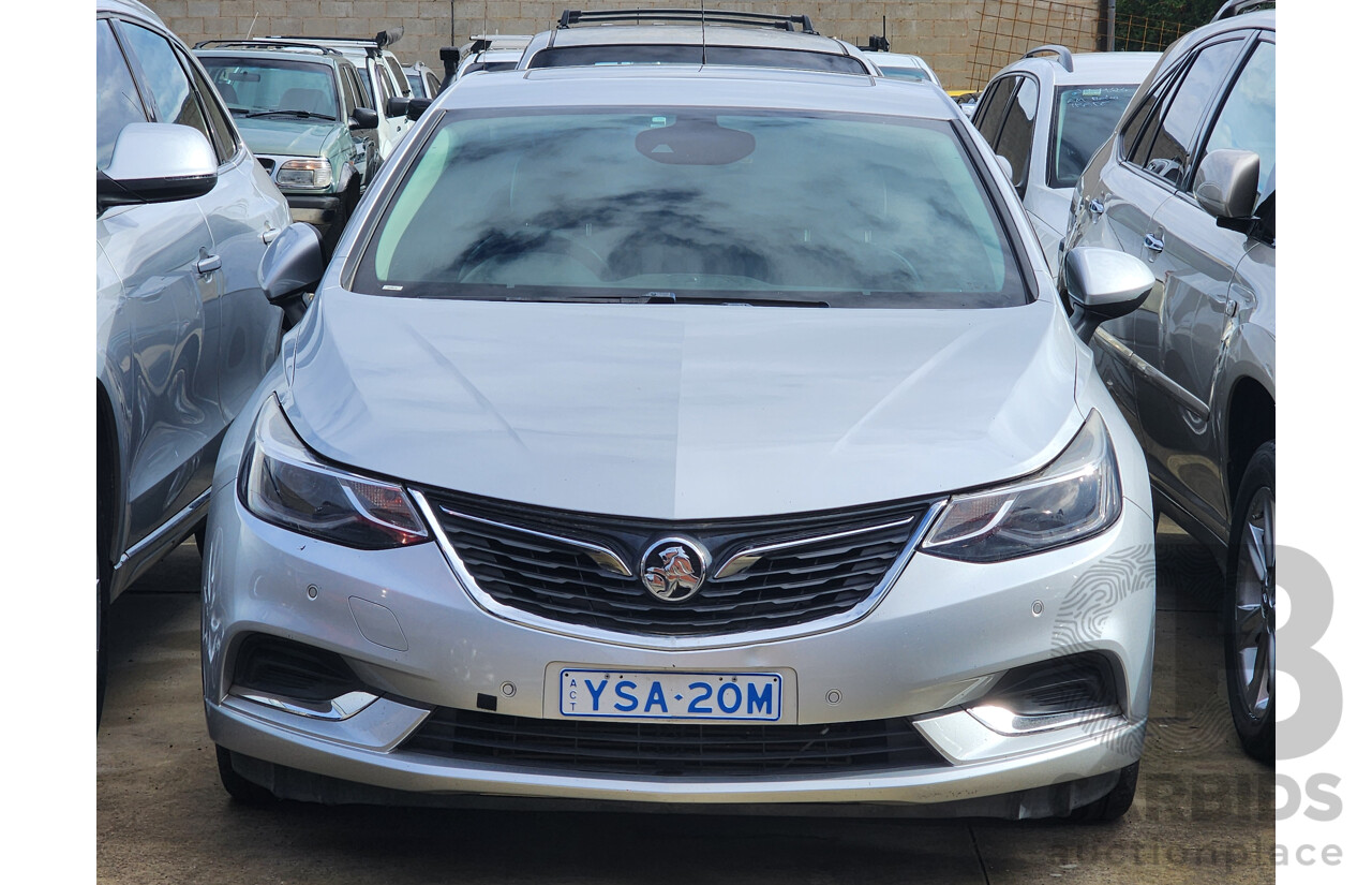 12/2018 HOLDEN ASTRA LTZ (5YR) BL MY18 4D sedan Silver 1.4L Turbo