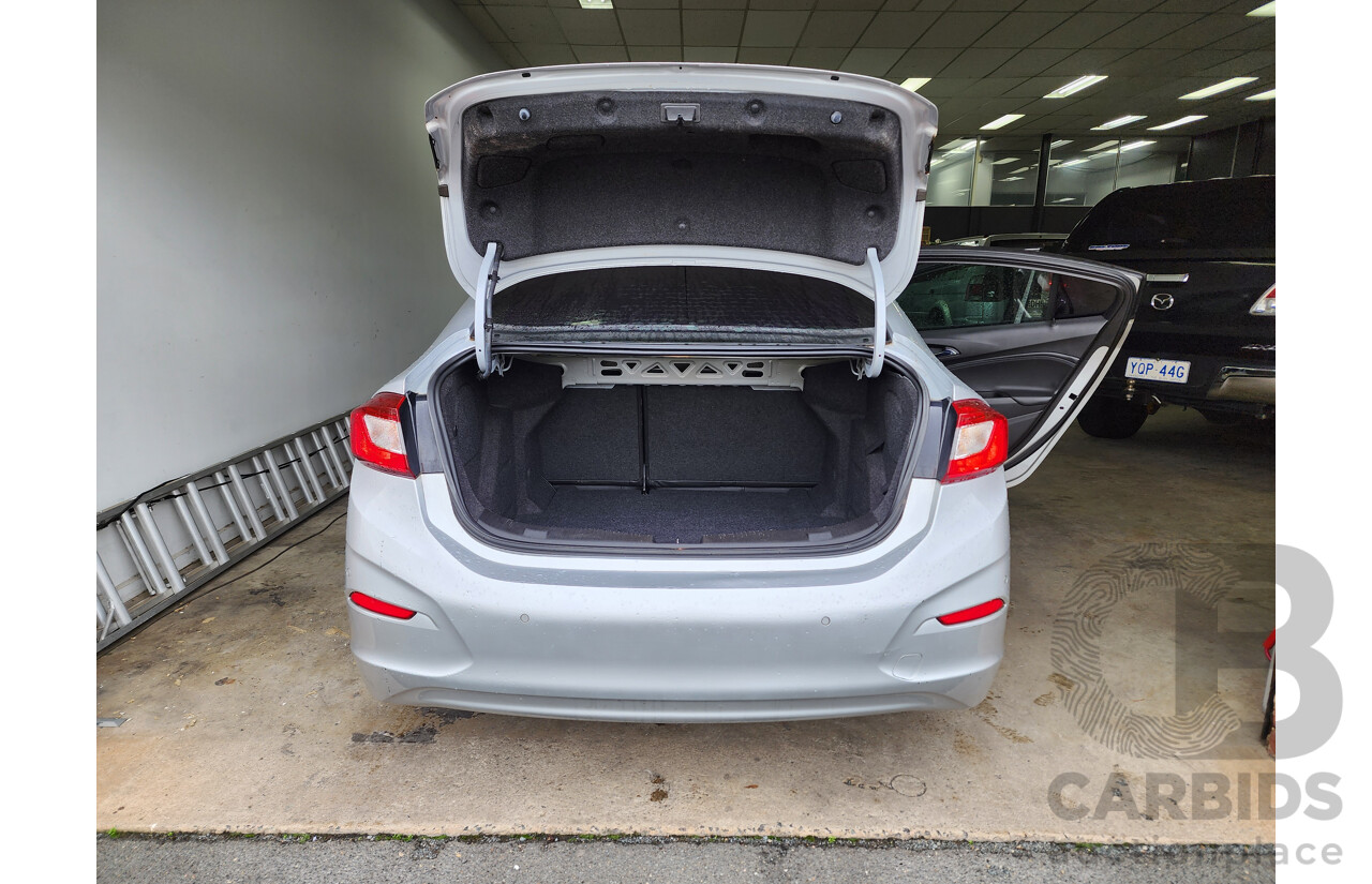 12/2018 HOLDEN ASTRA LTZ (5YR) BL MY18 4D sedan Silver 1.4L Turbo