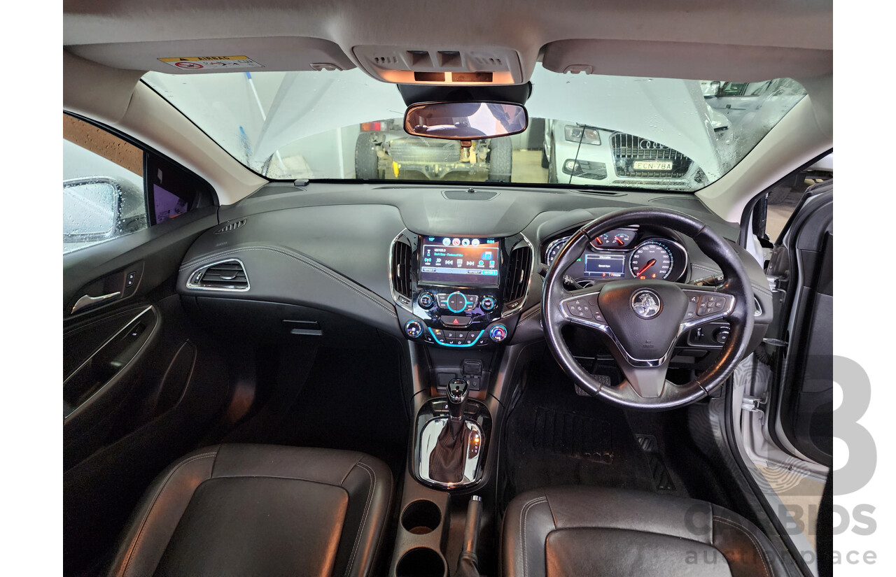 12/2018 HOLDEN ASTRA LTZ (5YR) BL MY18 4D sedan Silver 1.4L Turbo