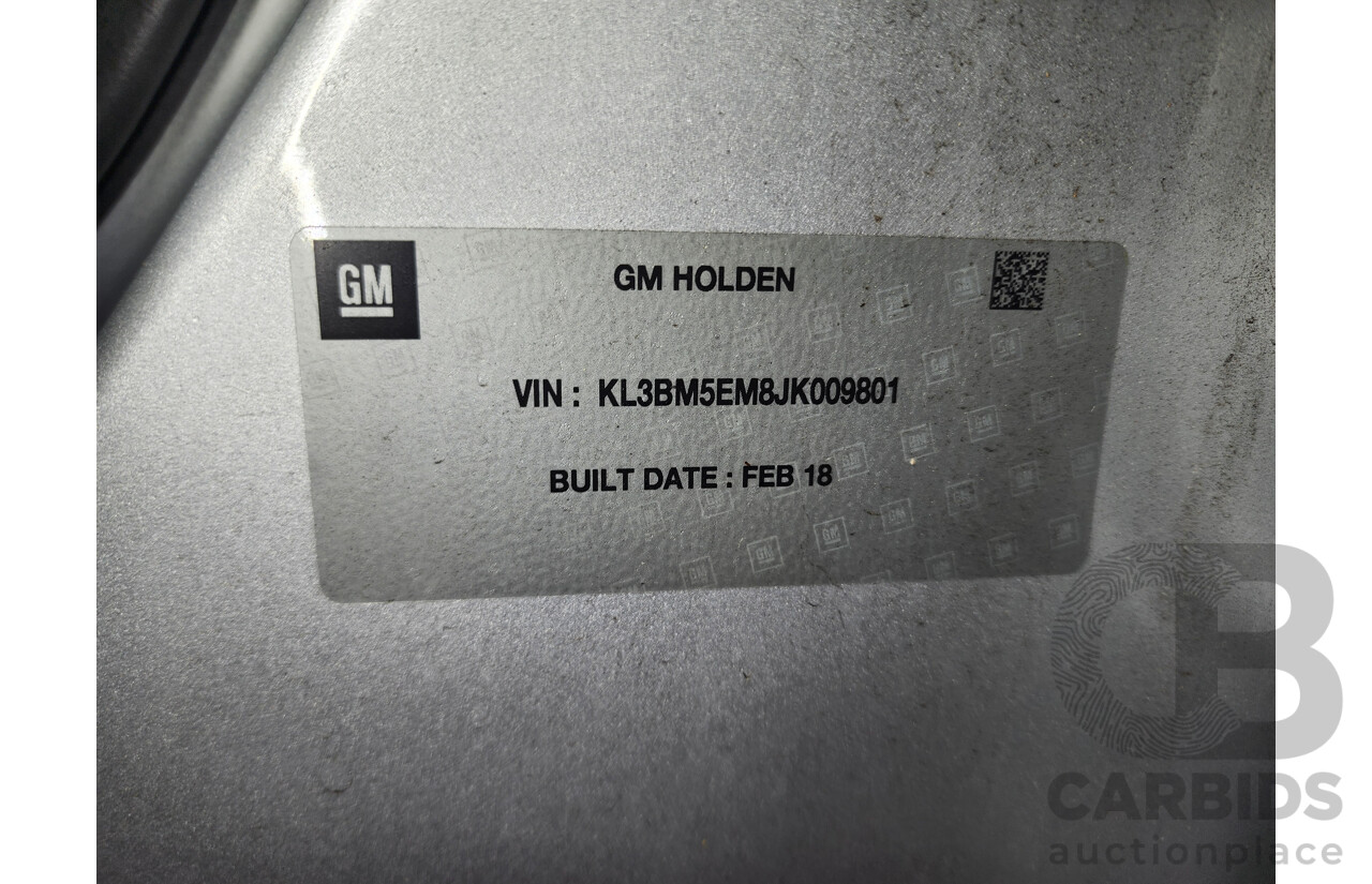 12/2018 HOLDEN ASTRA LTZ (5YR) BL MY18 4D sedan Silver 1.4L Turbo