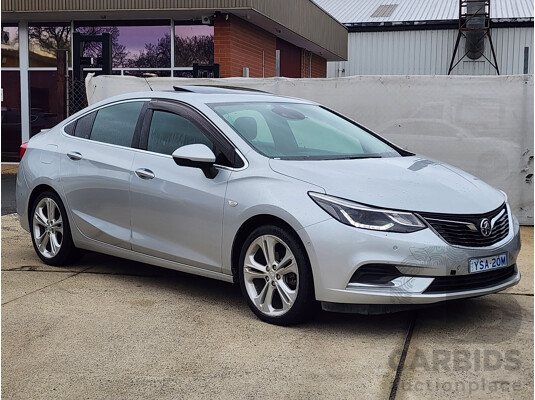 12/2018 HOLDEN ASTRA LTZ (5YR) BL MY18 4D sedan Silver 1.4L Turbo