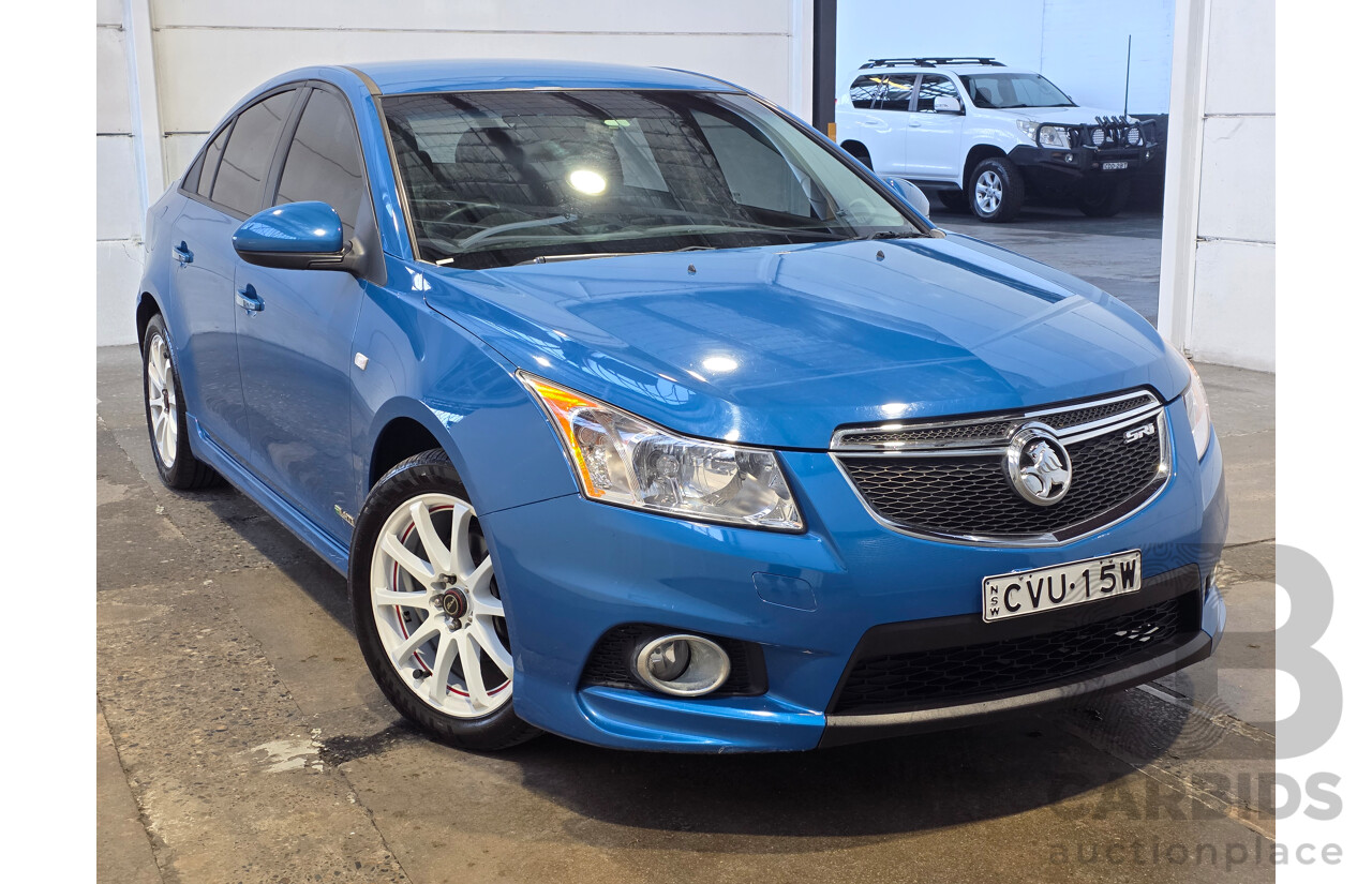 6/2012 Holden Cruze SRi-V JH MY12 4d Sedan Blue 1.4L