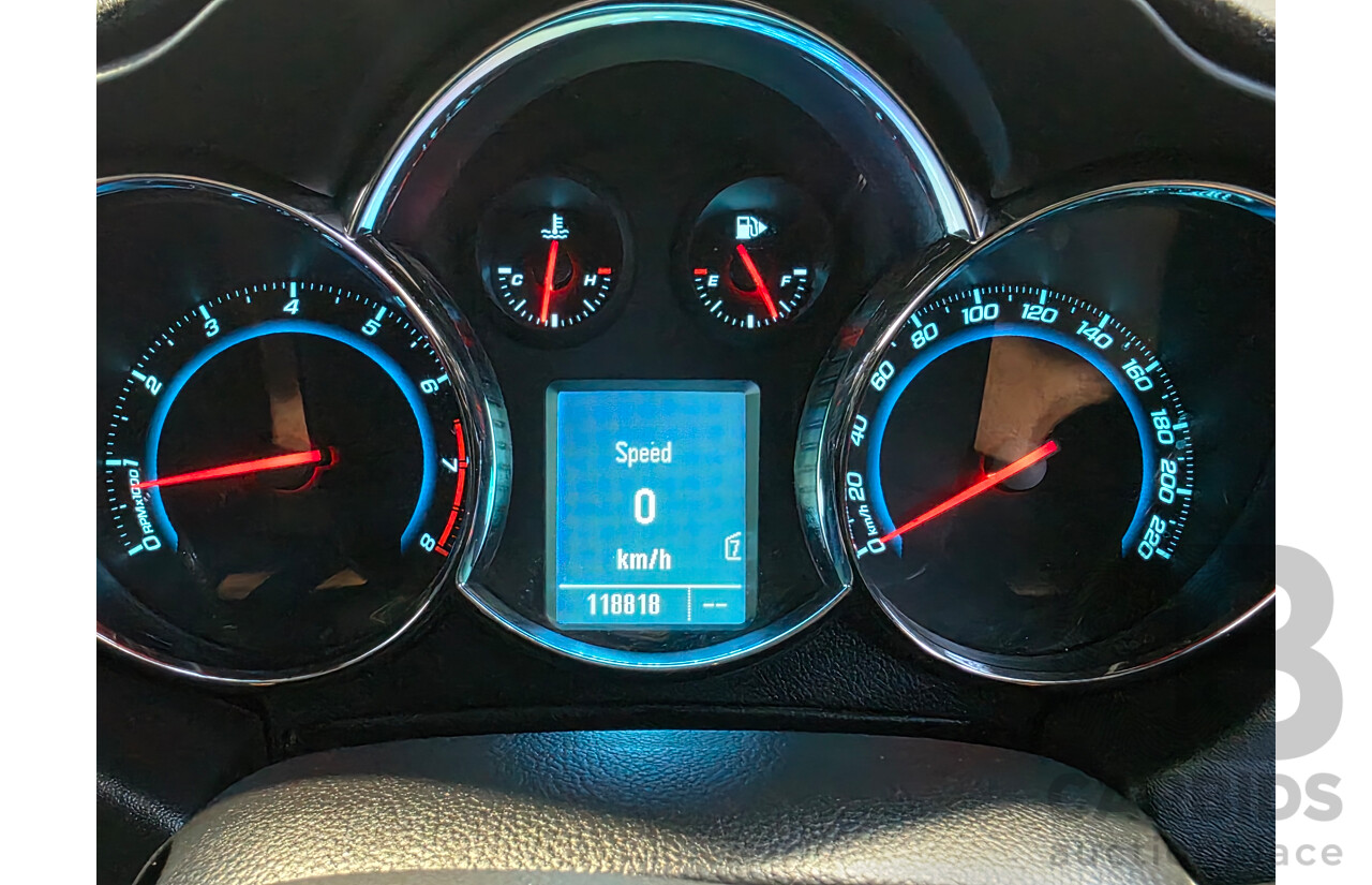 6/2012 Holden Cruze SRi-V JH MY12 4d Sedan Blue 1.4L