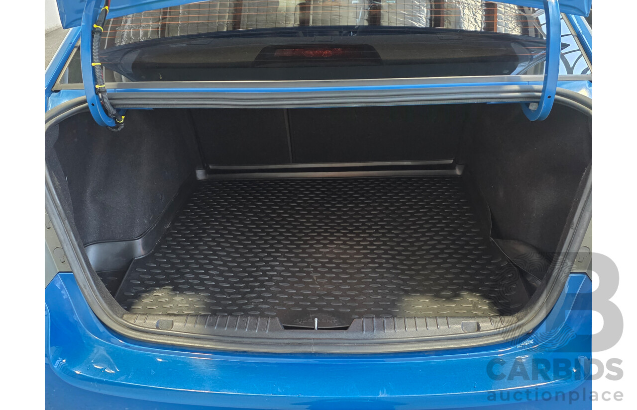 6/2012 Holden Cruze SRi-V JH MY12 4d Sedan Blue 1.4L