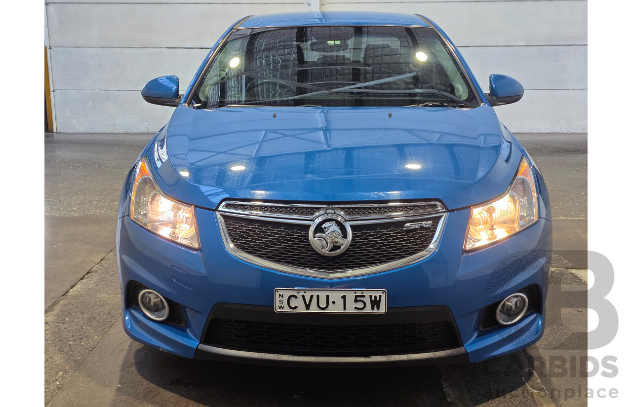 6/2012 Holden Cruze SRi-V JH MY12 4d Sedan Blue 1.4L