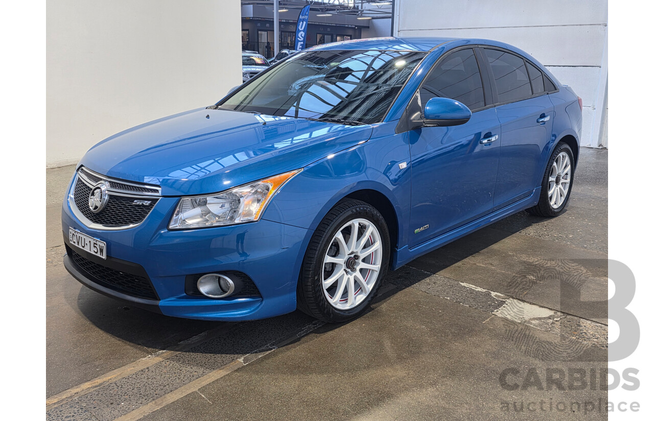 6/2012 Holden Cruze SRi-V JH MY12 4d Sedan Blue 1.4L