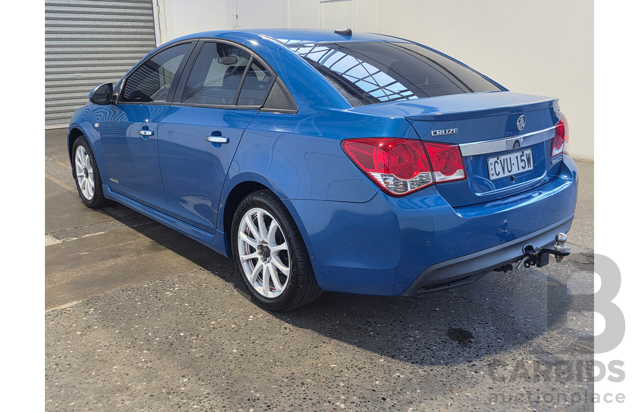 6/2012 Holden Cruze SRi-V JH MY12 4d Sedan Blue 1.4L