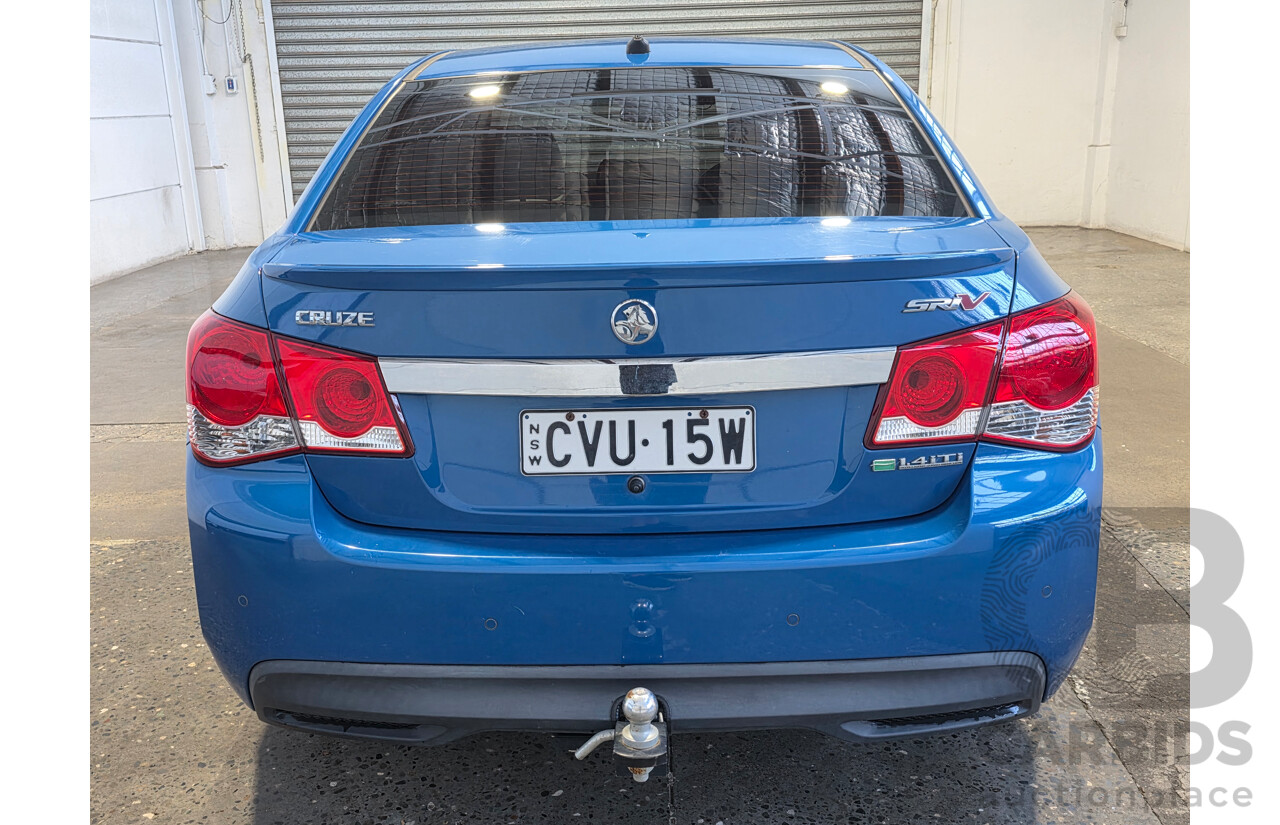 6/2012 Holden Cruze SRi-V JH MY12 4d Sedan Blue 1.4L