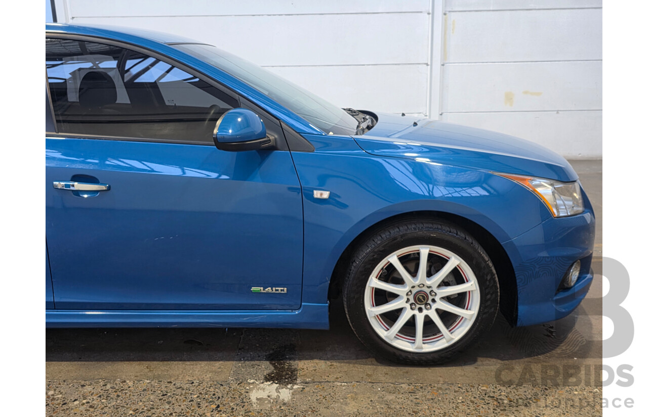 6/2012 Holden Cruze SRi-V JH MY12 4d Sedan Blue 1.4L