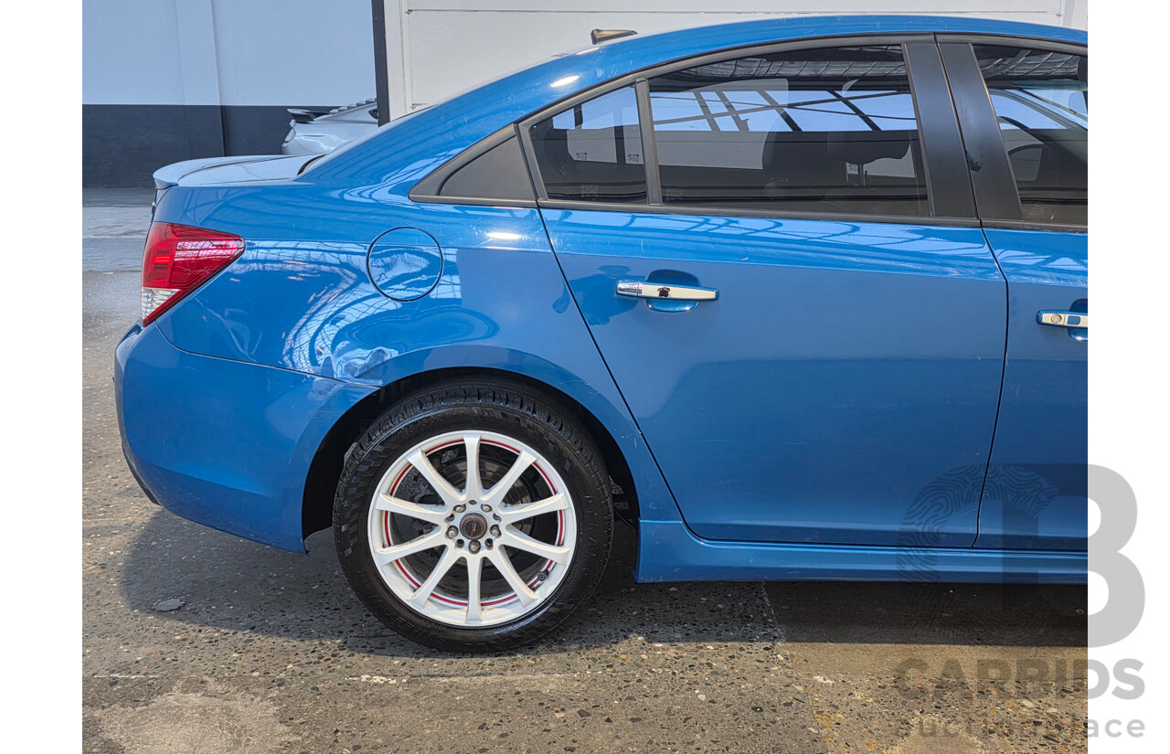 6/2012 Holden Cruze SRi-V JH MY12 4d Sedan Blue 1.4L