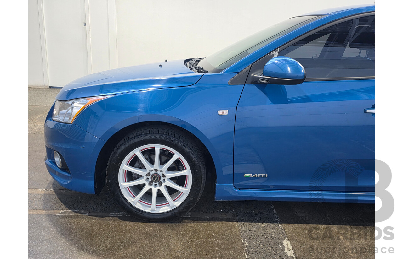 6/2012 Holden Cruze SRi-V JH MY12 4d Sedan Blue 1.4L