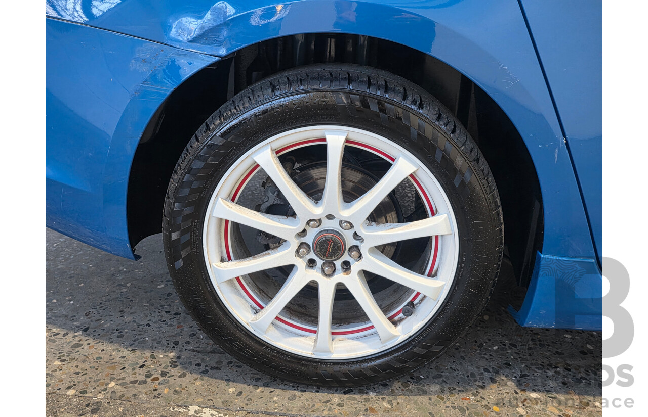 6/2012 Holden Cruze SRi-V JH MY12 4d Sedan Blue 1.4L