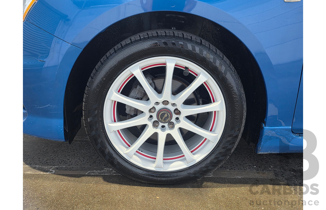 6/2012 Holden Cruze SRi-V JH MY12 4d Sedan Blue 1.4L