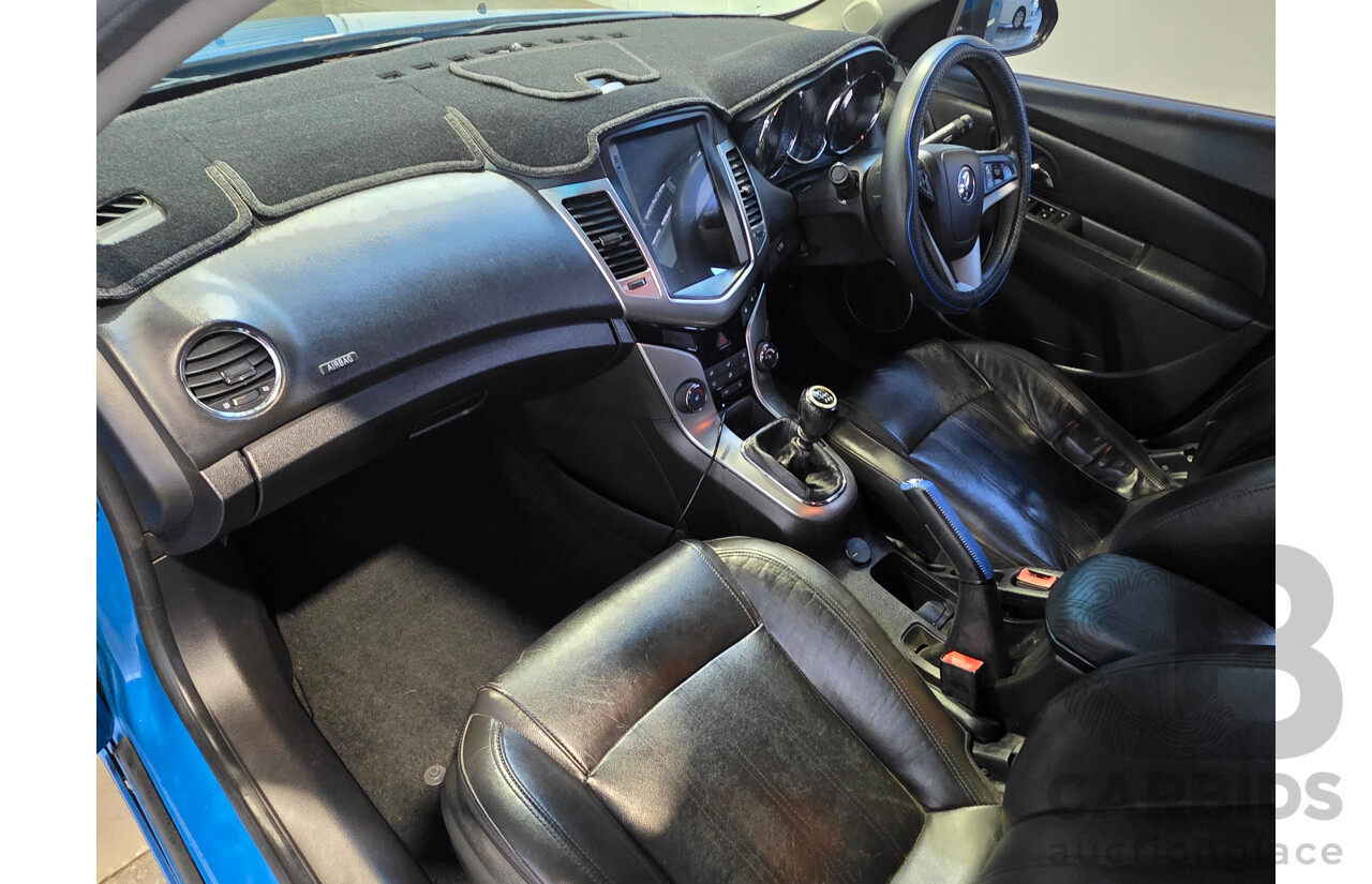 6/2012 Holden Cruze SRi-V JH MY12 4d Sedan Blue 1.4L