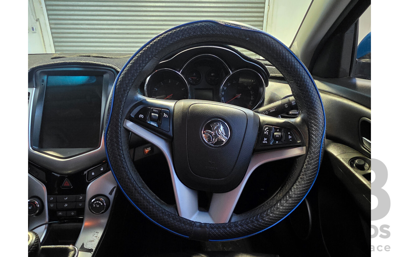 6/2012 Holden Cruze SRi-V JH MY12 4d Sedan Blue 1.4L