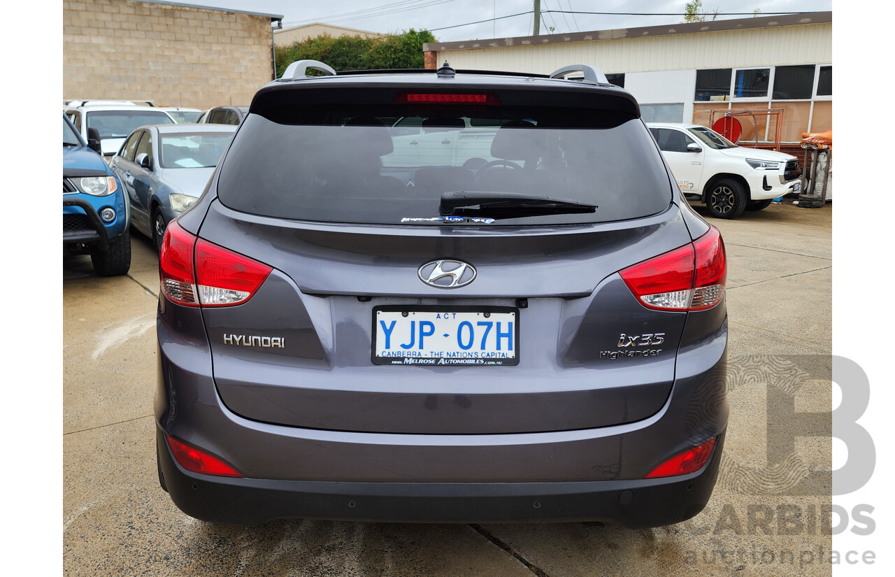 4/2013 Hyundai Ix35 Highlander (awd) LM MY13 4d Wagon Grey 2.0L
