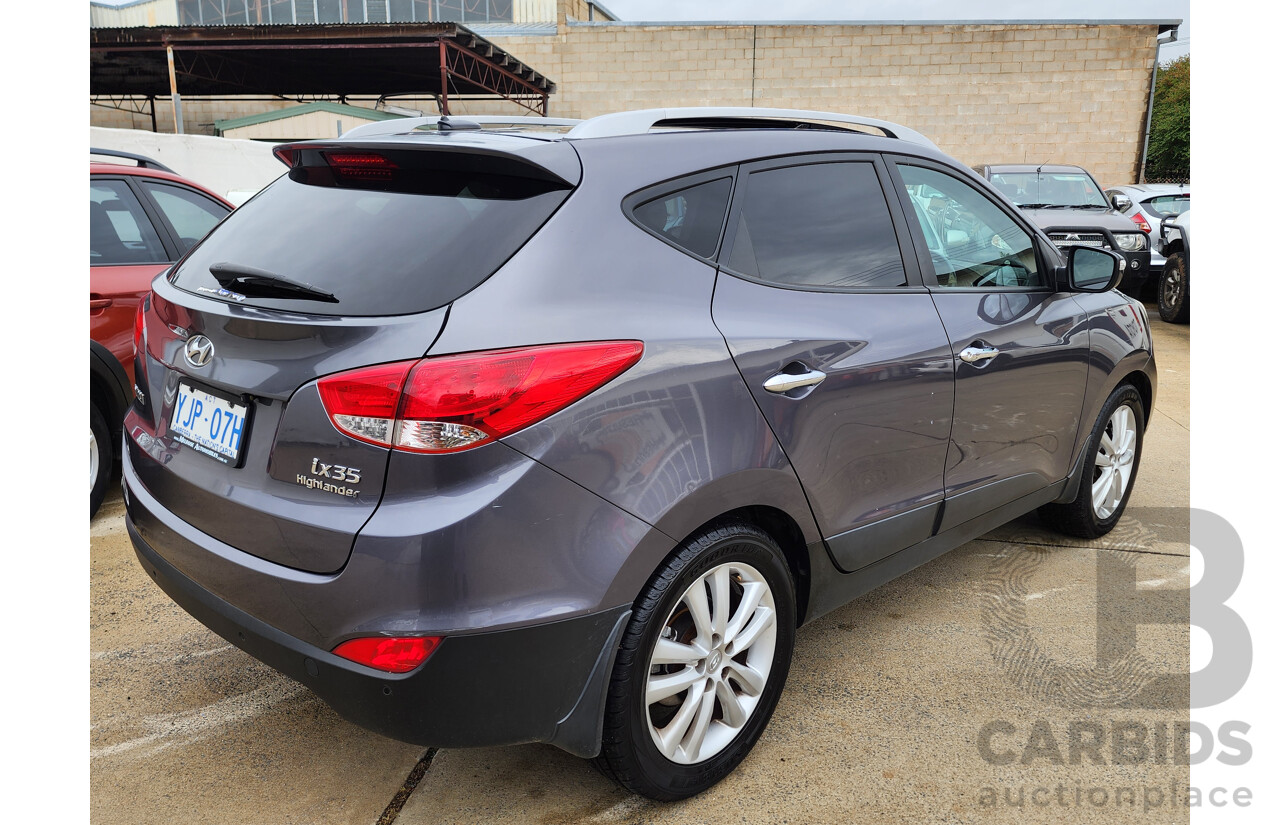 4/2013 Hyundai Ix35 Highlander (awd) LM MY13 4d Wagon Grey 2.0L