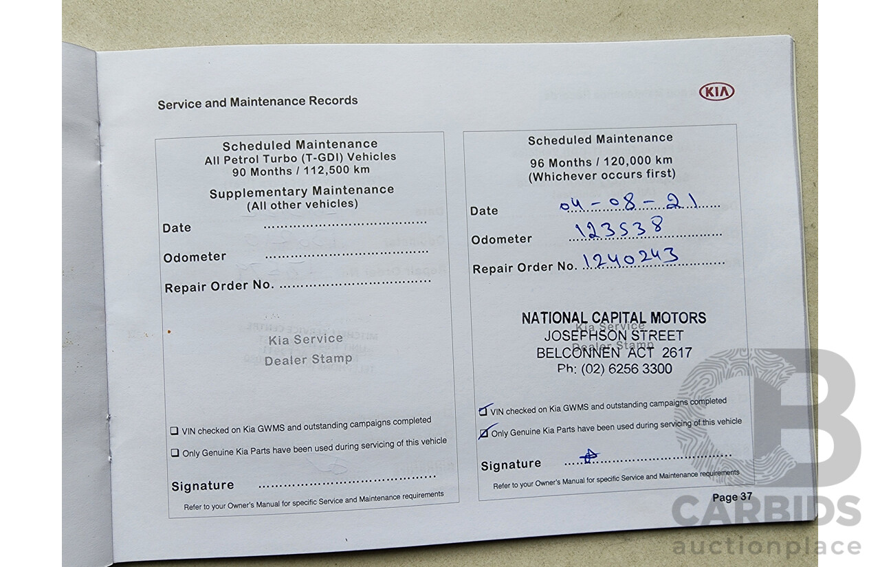 7/2014 Kia Cerato S Premium YD MY15 5d Hatchback Red 1.8L