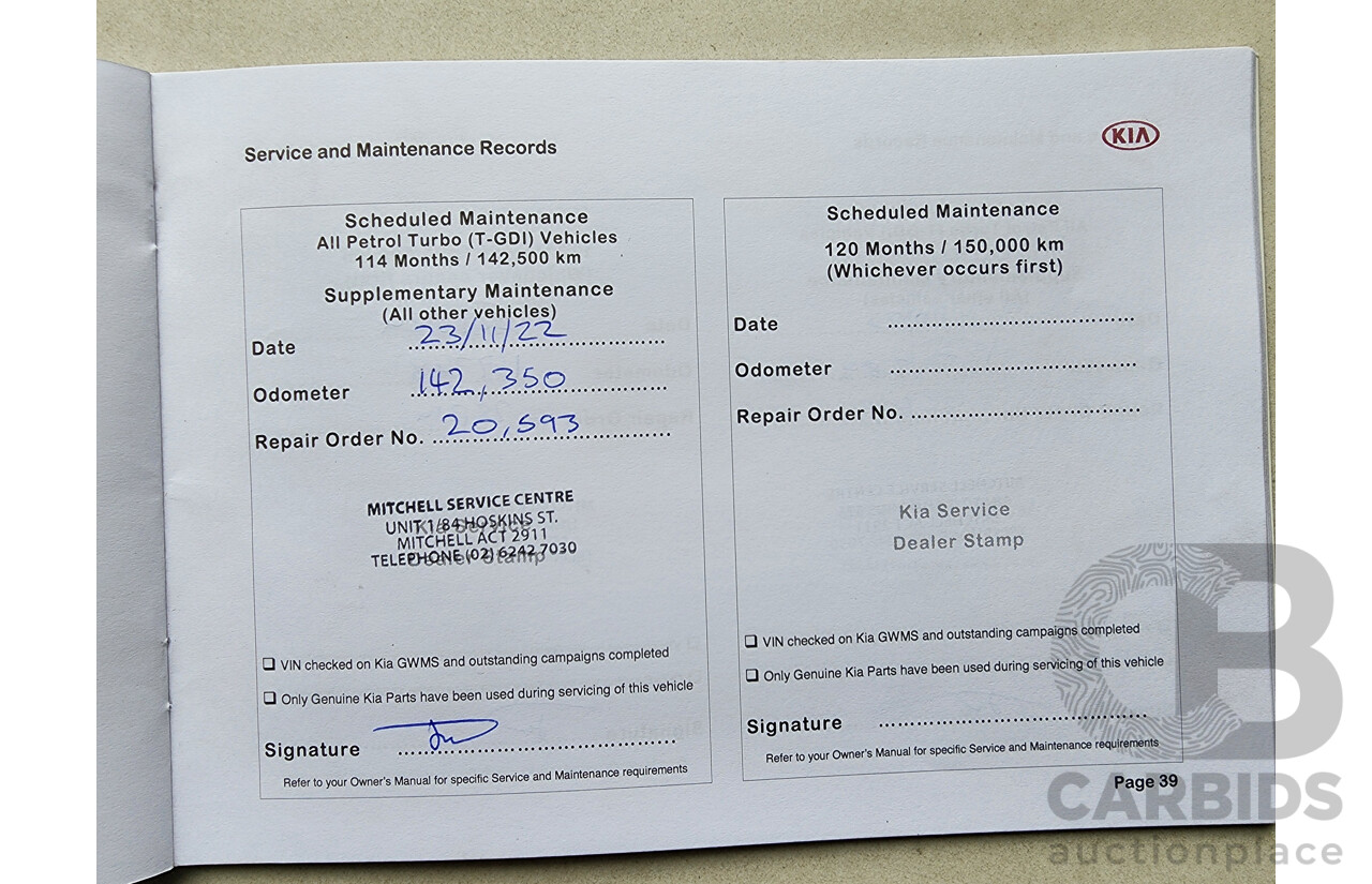 7/2014 Kia Cerato S Premium YD MY15 5d Hatchback Red 1.8L