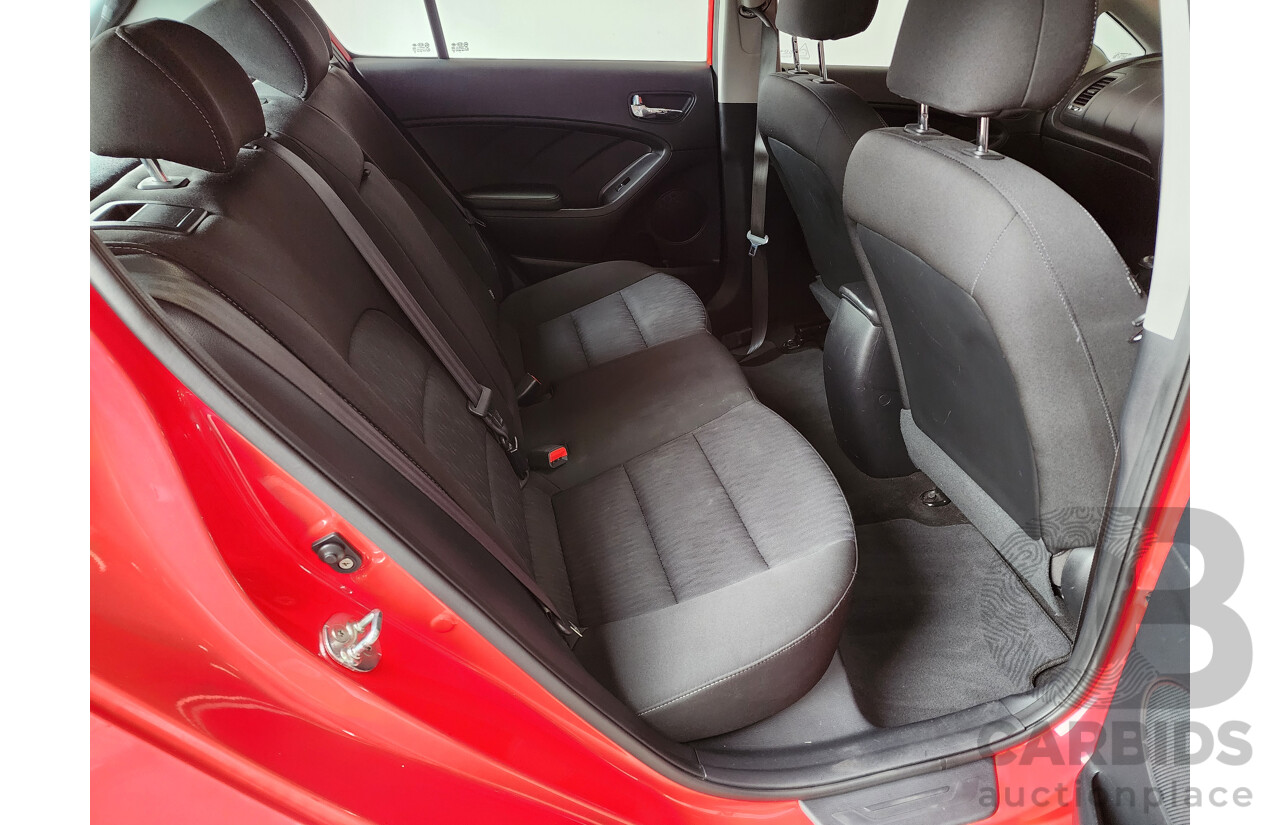 7/2014 Kia Cerato S Premium YD MY15 5d Hatchback Red 1.8L