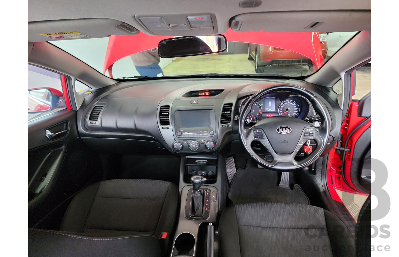 7/2014 Kia Cerato S Premium YD MY15 5d Hatchback Red 1.8L